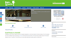 Desktop Screenshot of euro-backpacker.com